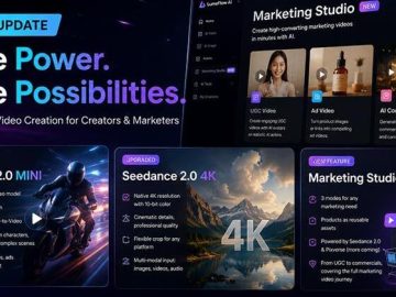 LumeFlow AI Launches Major Platform Update with Seedance 2.0 Mini, 4K Video Generation, and Marketing Studio | National
