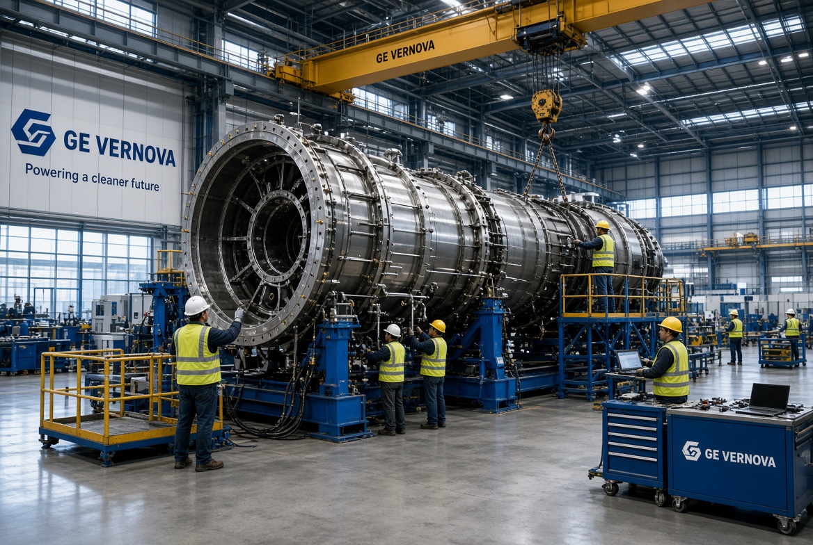 GE Vernova’s Gas Turbine Backlog Hits 116 GW. What Does This Mean for the AI Market?