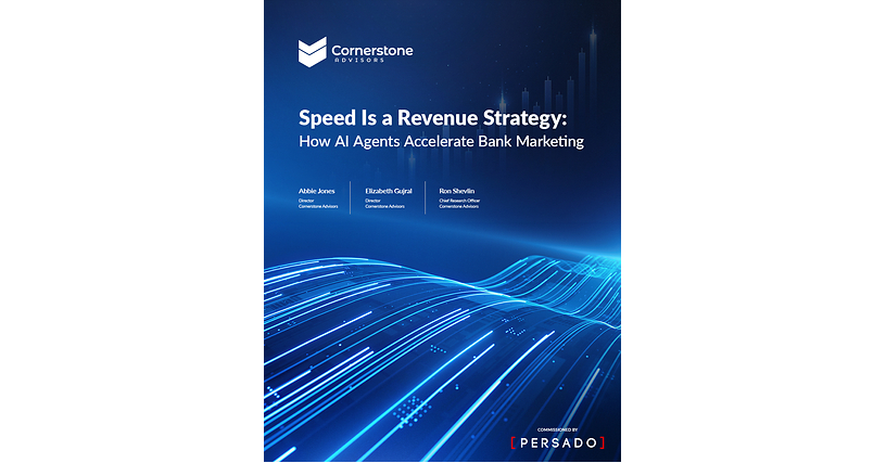 New Cornerstone Advisors Research Reveals Gap Between AI Adoption and Marketing Execution in Financial Services New Cornerstone Advisors Research Reveals Gap Between AI Adoption and Marketing Execution in Financial Services